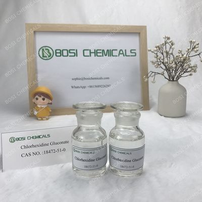 CAS 18472-51-0 Chất lỏng Gluconate Chlorhexidine không màu 5% để sát trùng